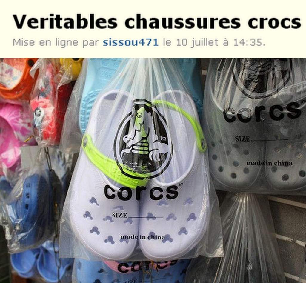 crocs boncoin
